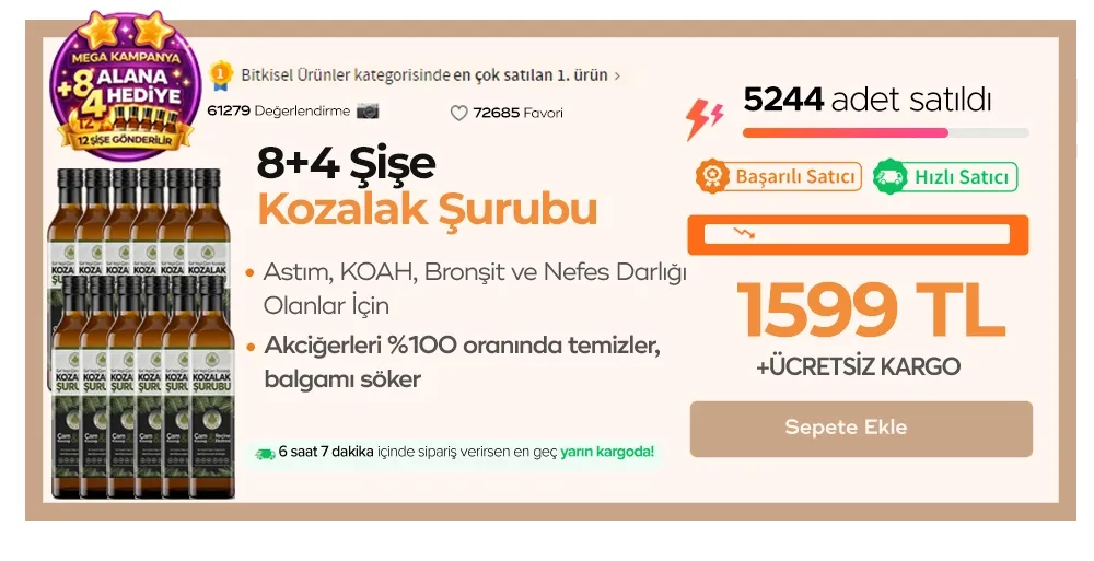 8+4 Şişe — 1599 TL