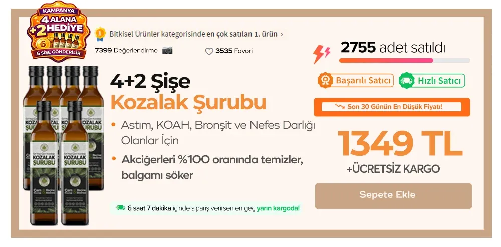 4+2 Şişe — 1349 TL